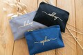 Personalized Makeup Bags, Bridesmaid Cosmetic Bags, Bridesmaid Proposal Gifts, Make up Bag