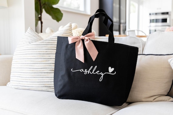 Bridesmaid Tote Bags, Maid of Honor Tote, Personalized Bridesmaid Bags, Bridal Party Bridesmaid Gifts