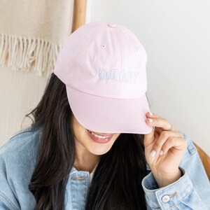 Cute Gigi Hat with Heart, Mom Baseball Hat, Custom Embroidered Mom Gifts, Personalized Mothers Day Gifts for Grandma, Mom Gift image 4