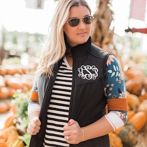 Monogrammed Vest Personalized Gifts for Her a11
