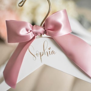 Bridesmaid Hangers Personalized Bridesmaid Hangers Wedding Hangers Bride Hanger Personalized Wedding Hanger Bridal Hanger Bride Engraved
