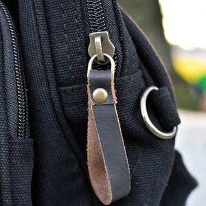Bolsa de fin de semana personalizada para hombre, bolsa de lona para hombre, regalo para padrinos de boda, bolso de mano, regalo para padrino. imagen 3