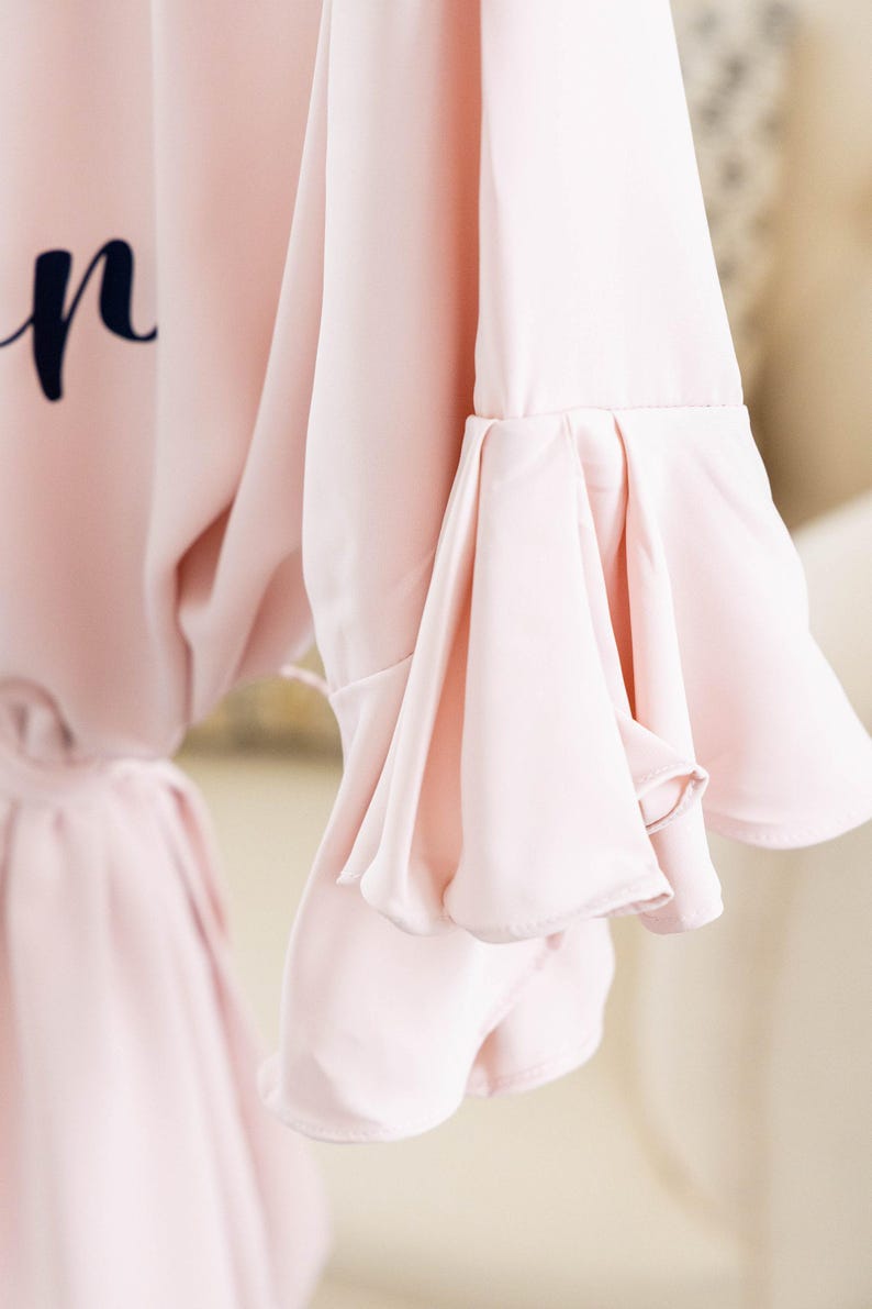 Bridesmaid Robes, Bridesmaids Gifts, Bridal Party Robes for Bridesmaids, Bridal Robe for Bride zdjęcie 3
