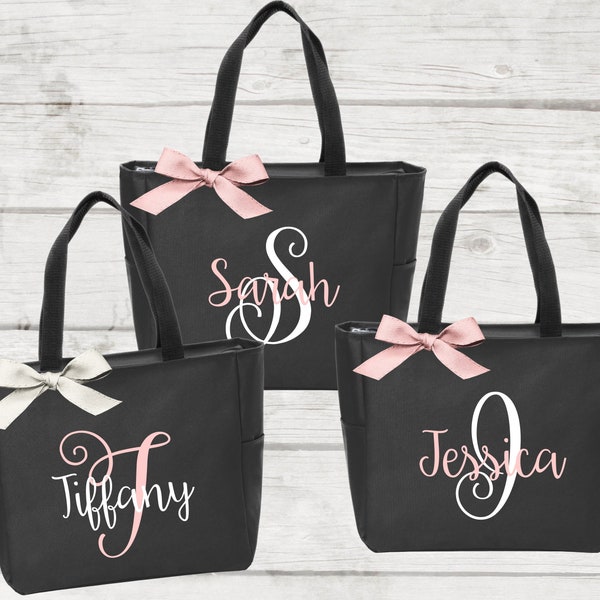 Monogram Tote Bag - Etsy