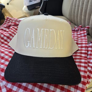 Game Day Custom Trucker Hat, Embroidered Trucker Hat for Women immagine 2