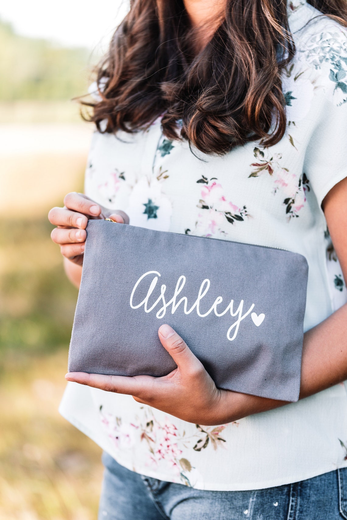 Bridesmaid Cosmetic Bag Personalized Makeup Bag Bridesmaid | Etsy