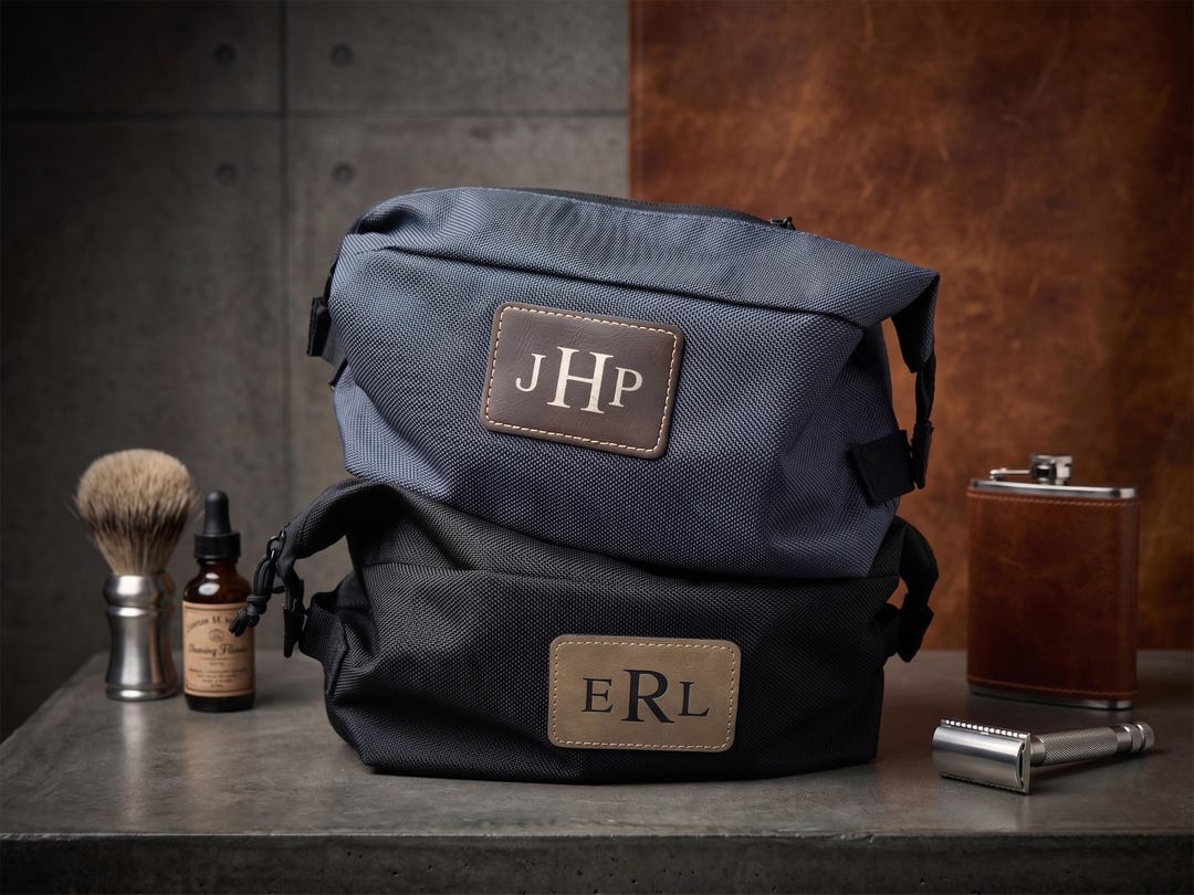 Personalized Dopp Kit, Custom Corporate Gifts for Clients, Custom ...