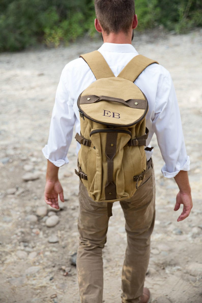 Weekender Bag Men ~ Personalized Duffle Bag ~ Groomsmen Gift for Best Man ~ Personalized Gift for Men image 2