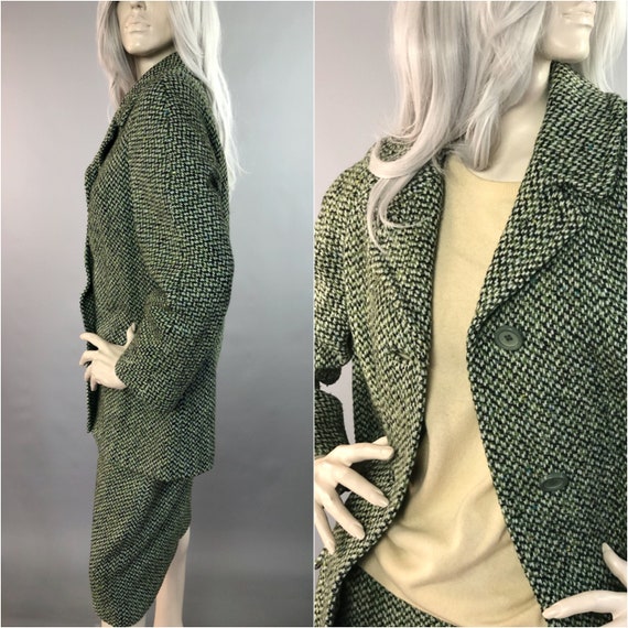 Horrockses Fashions Suit | 60s Tweed Coat Suit | P