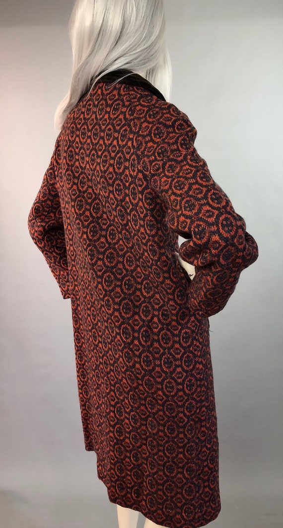 HORROCKSES Cadmium Coat | 60s Wool Coat | Tweed D… - image 3