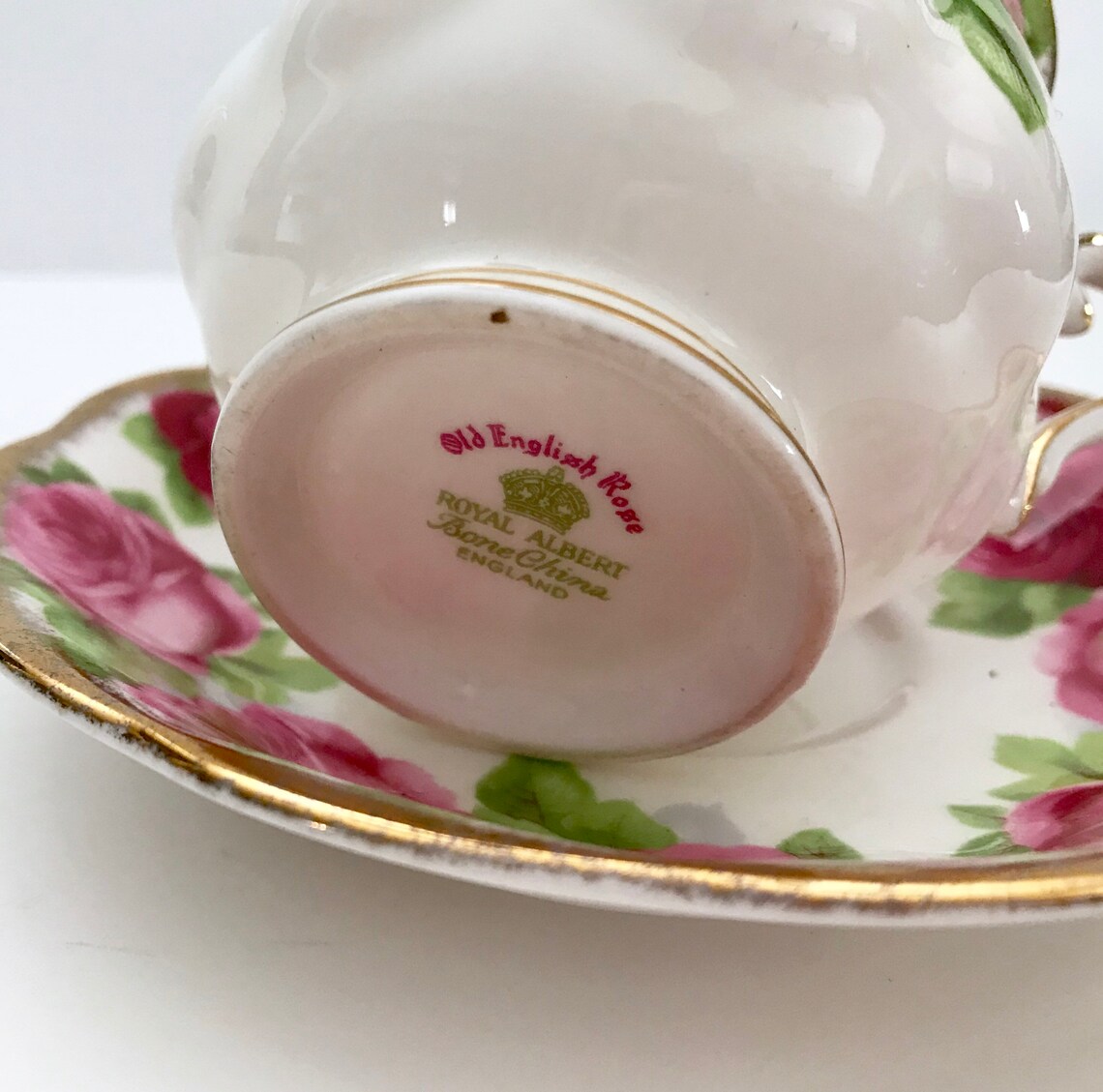 Royal Albert Old English Rose China Tea Cup & Etsy