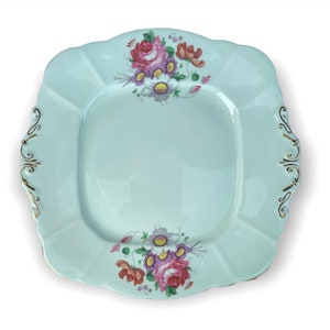 Vintage Paragon Cake/Sandwich Plate Double Warrant