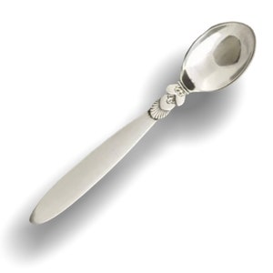 Georg Jensen Cuillère à moka/à café en argent sterling Kaktus Cactus Demark