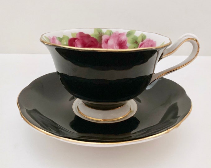 Royal Albert Old English Rose China Tea Cup and Saucer Teacup Etsy