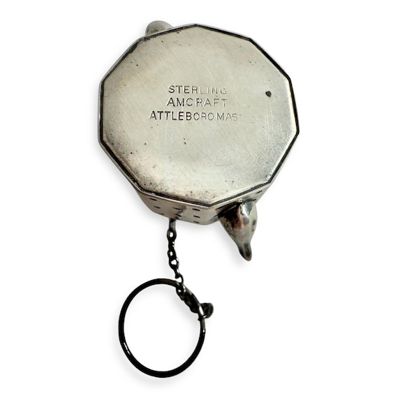 ヴィンテージ スターリングシルバー アムクラフト ティーストレーナー