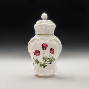 Beautiful Minton Meadow China Tea Caddy
