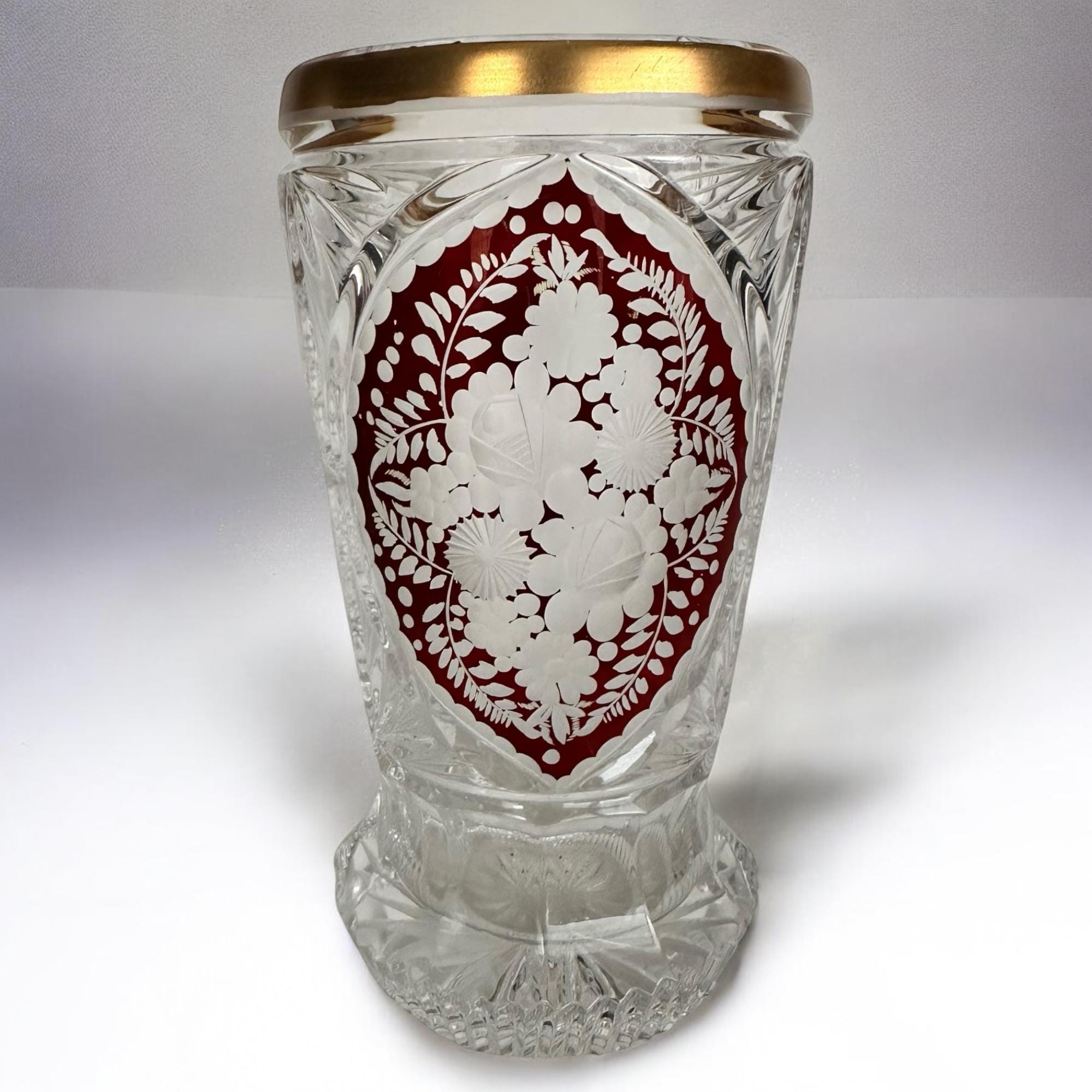 Biedermeier Glass - Etsy