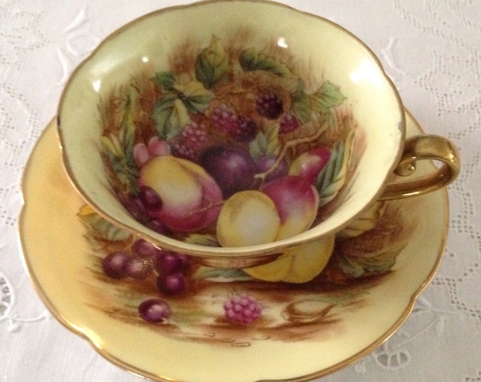 Hand Painted Occupied Japan Tea Cup and Saucer Teacup Set Etsy