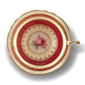Paragon Rose China Tea Cup & Saucer Teacup Set Double Warrant