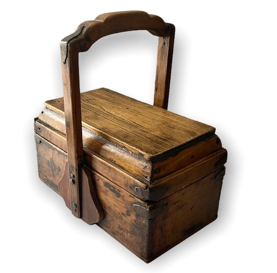 19th Century Chinese Wooden Food Box - Etsy Canada