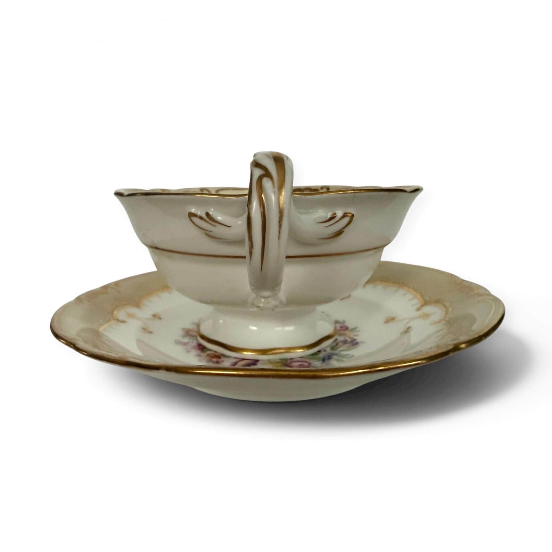 Antique John Ridgway Porcelain Tea Cup & Saucer Set C.1830s - Etsy