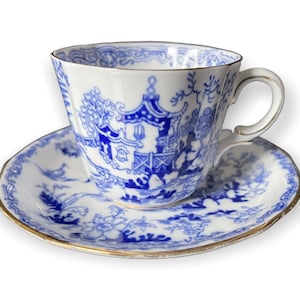 Royal Albert Crown China Mikado Tea Cup & Saucer