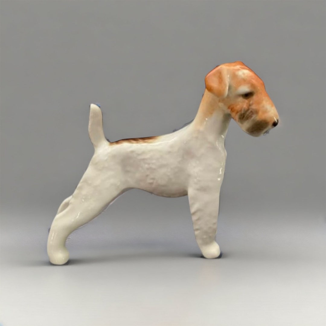 Beautiful Lomonosov Fox Terrier Figurine USSR Dog Etsy
