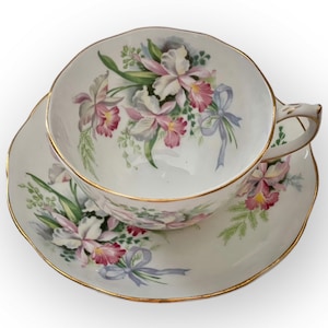 Schöne Roslyn Sweet Romance Teetasse & Untertasse