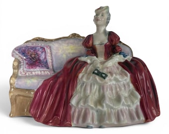Seltene Royal Doulton Figurine Reflections HN 1820 1937-38 FUNDWERT