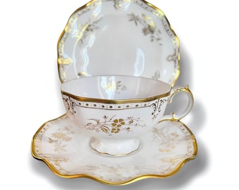 Royal Crown Derby Royal St. James Trio Tea Cup, Saucer & Plate - Etsy