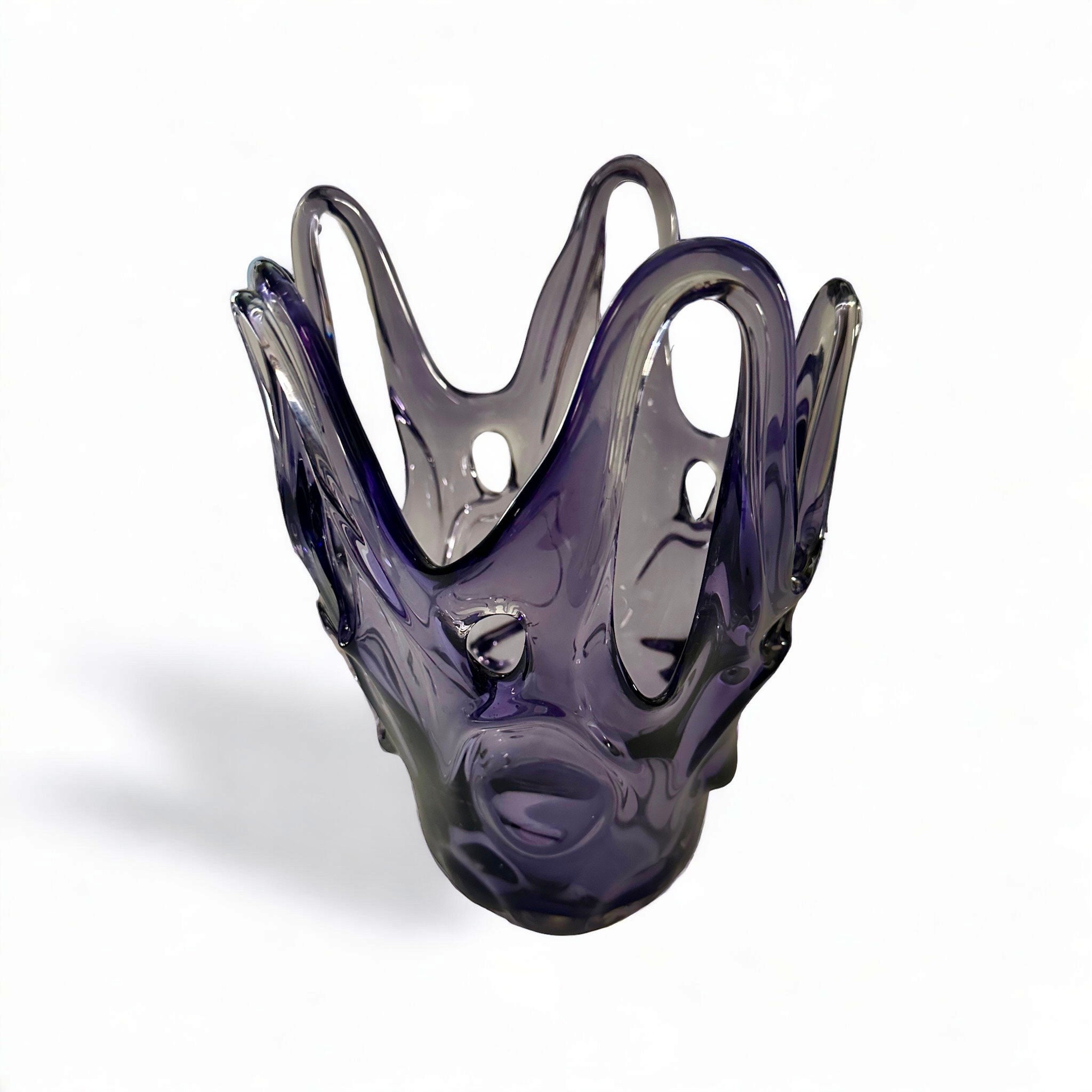 Murano Handkerchief Art Glass Vases - Etsy Canada display picture 1
