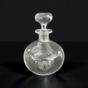 Antique Baccarat Crystal Perfume Bottle