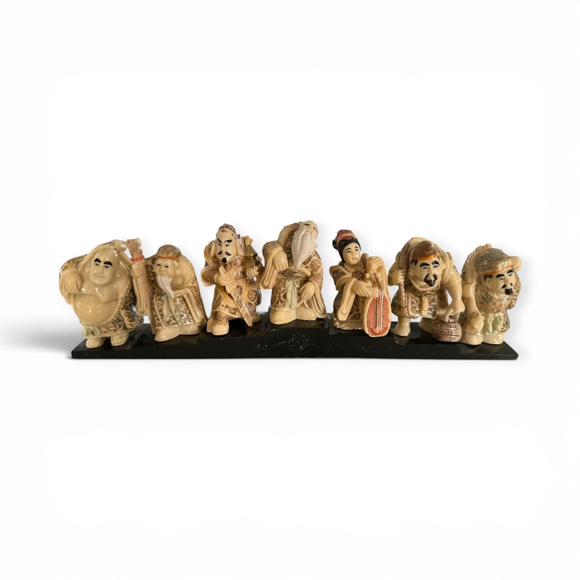 7 Lucky Japanese Gods - Etsy