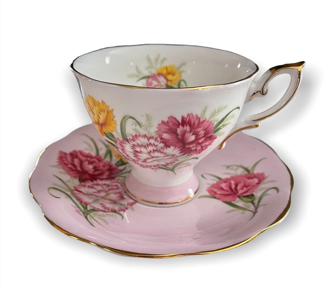 Royal Standard China Tea Cup and Saucer harmony Pattern Teacup Set Etsy