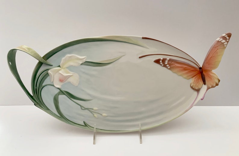 Beautiful Franz Porcelain Papillon Butterfly Tea Set With Etsy