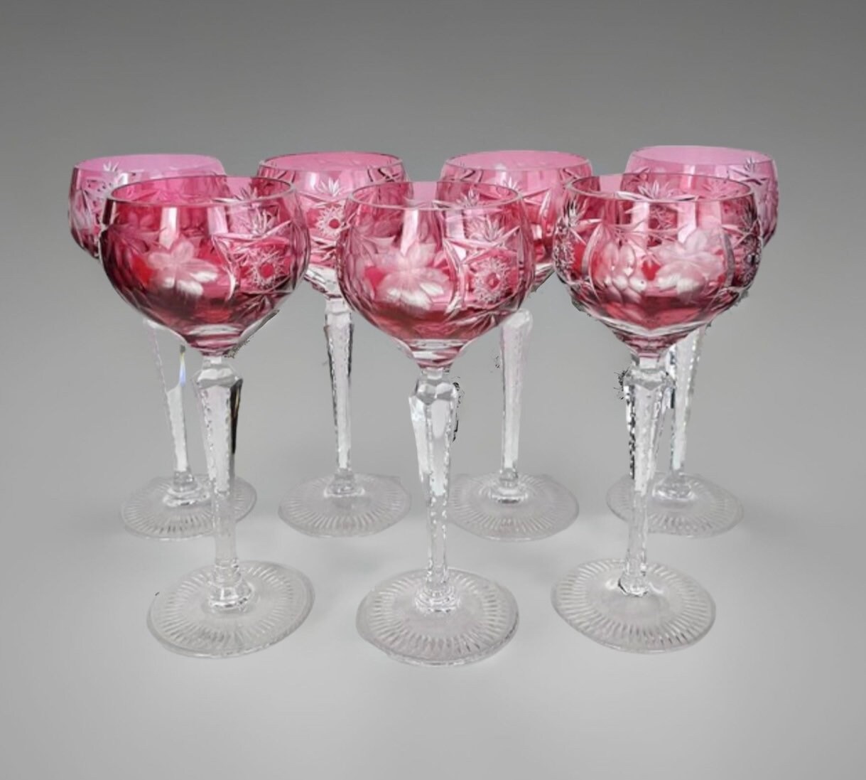 Daum - Royale De Champagne Louis Vuitton Small Wine Glass - Ajka Crystal