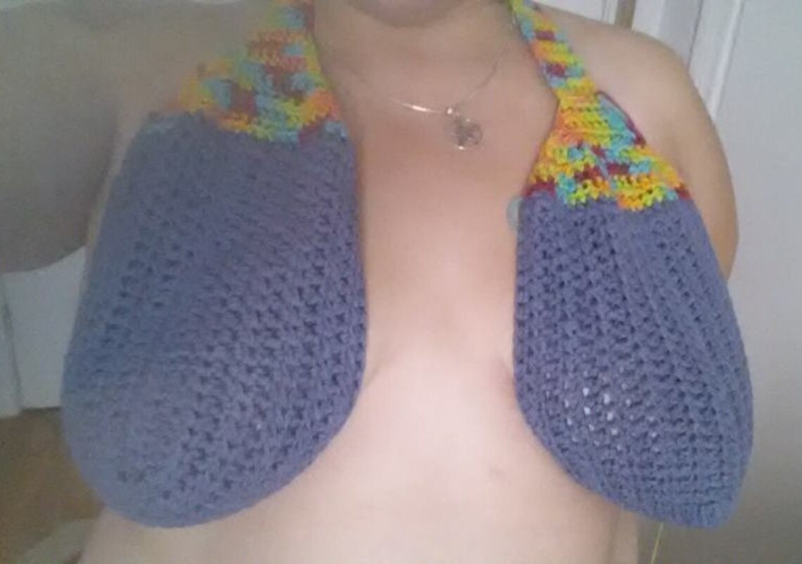 CROCHET PATTERN. Cool Yer Tatas Boulder Holder Bra crochet Etsy