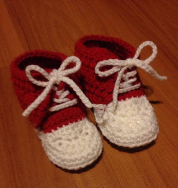 crochet sneaker slippers