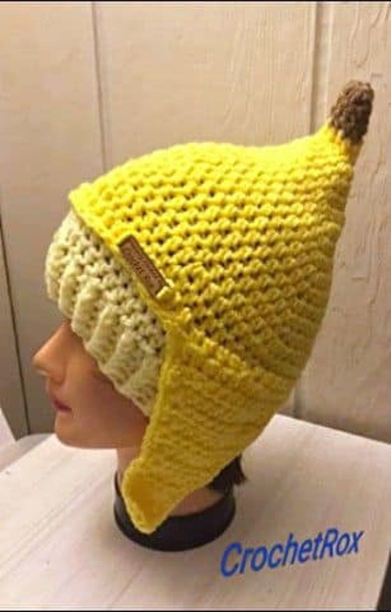 CROCHET PATTERN Banana hat funny hat pattern banana costume Etsy