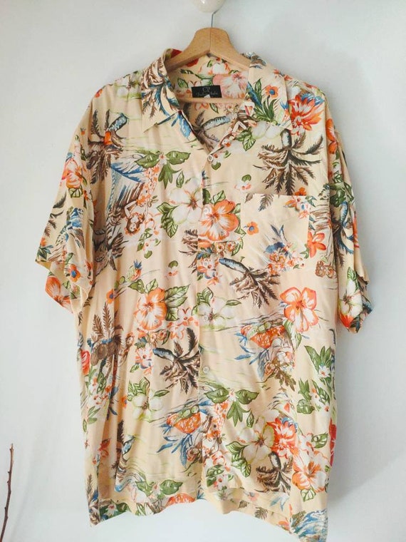 Vintage oversize hawaiian shirt