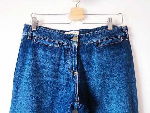 Vintage 90s Chloe' blue jeans