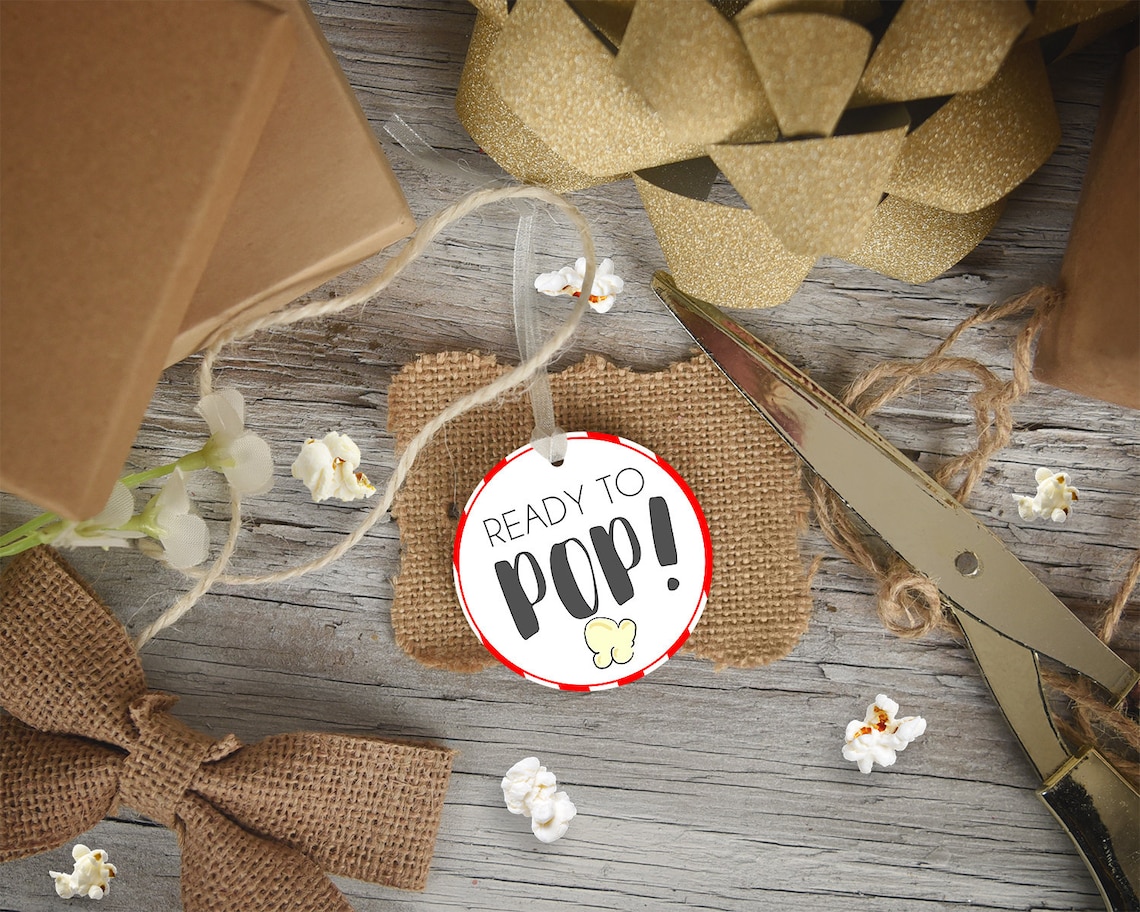 Ready to Pop Printable Baby Shower Thank You Tags Instant - Etsy