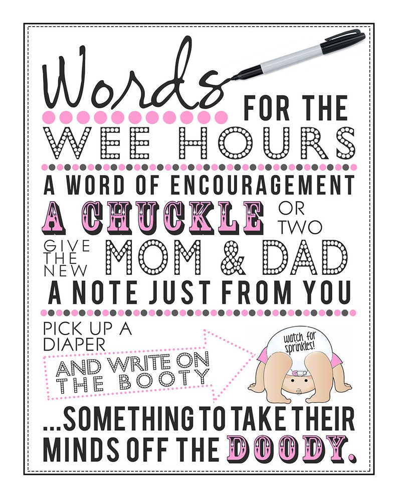 Words For The Wee Hours Diaper Game Pink Printable Baby Etsy words-for-the-wee-hours-diaper-game-pink-printable-baby-etsy