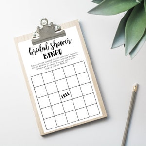 Printable Bridal Shower Games Bundle Instant Download 14 - Etsy