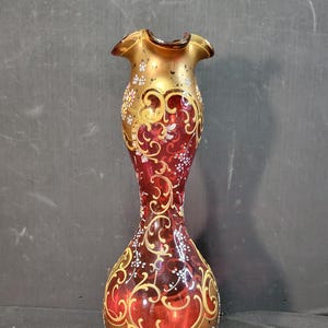 R*O様 Moser アンバーガラス器 金色装飾 Moser アンバーガラス器 金色装飾 フランス「金彩 アンバー色ガラス