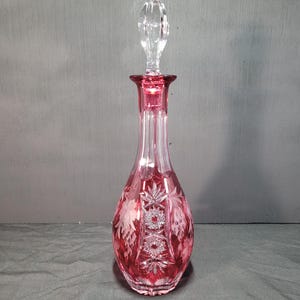 Dekanter Nachtmann Traube Ruby Red 15,5" – kryształ w stylu vintage o szlifie bawarskim