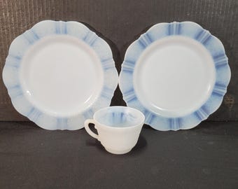 マクベスエバンス アメリカンスイートハート　プレート　8枚セット マクベスエバンス アメリカンスイートハート プレート 8枚セット