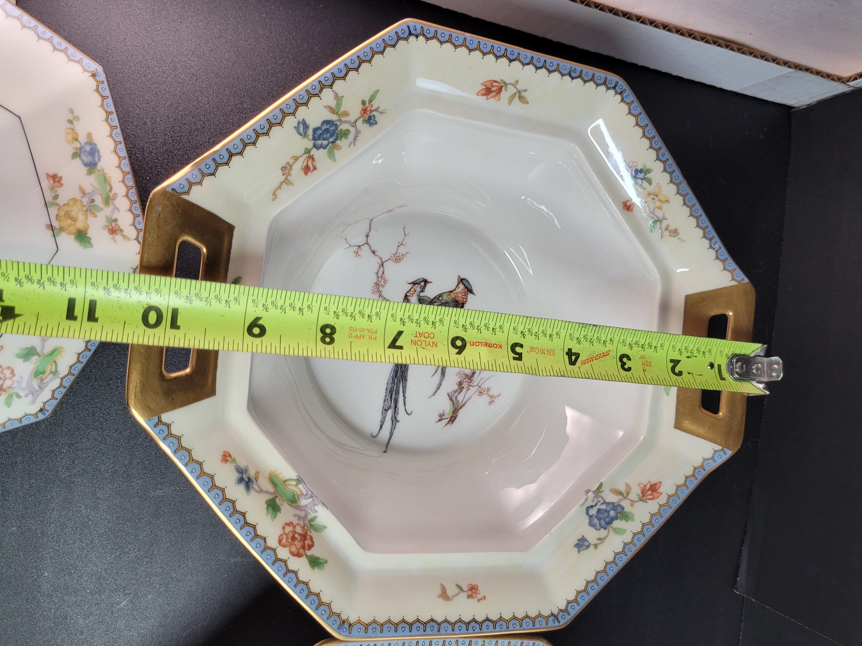 Vintage Theodore Haviland Chambord Serving Bowl With Lid Limoges France