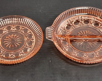 Vintage Windsor Relish dish and Small Plate Set