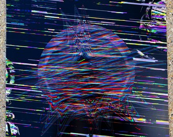 Pixel Prompt 0002 12"x12" Print